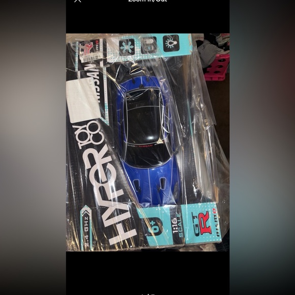 Other - Nissan GT-R Toy Car in Blue
